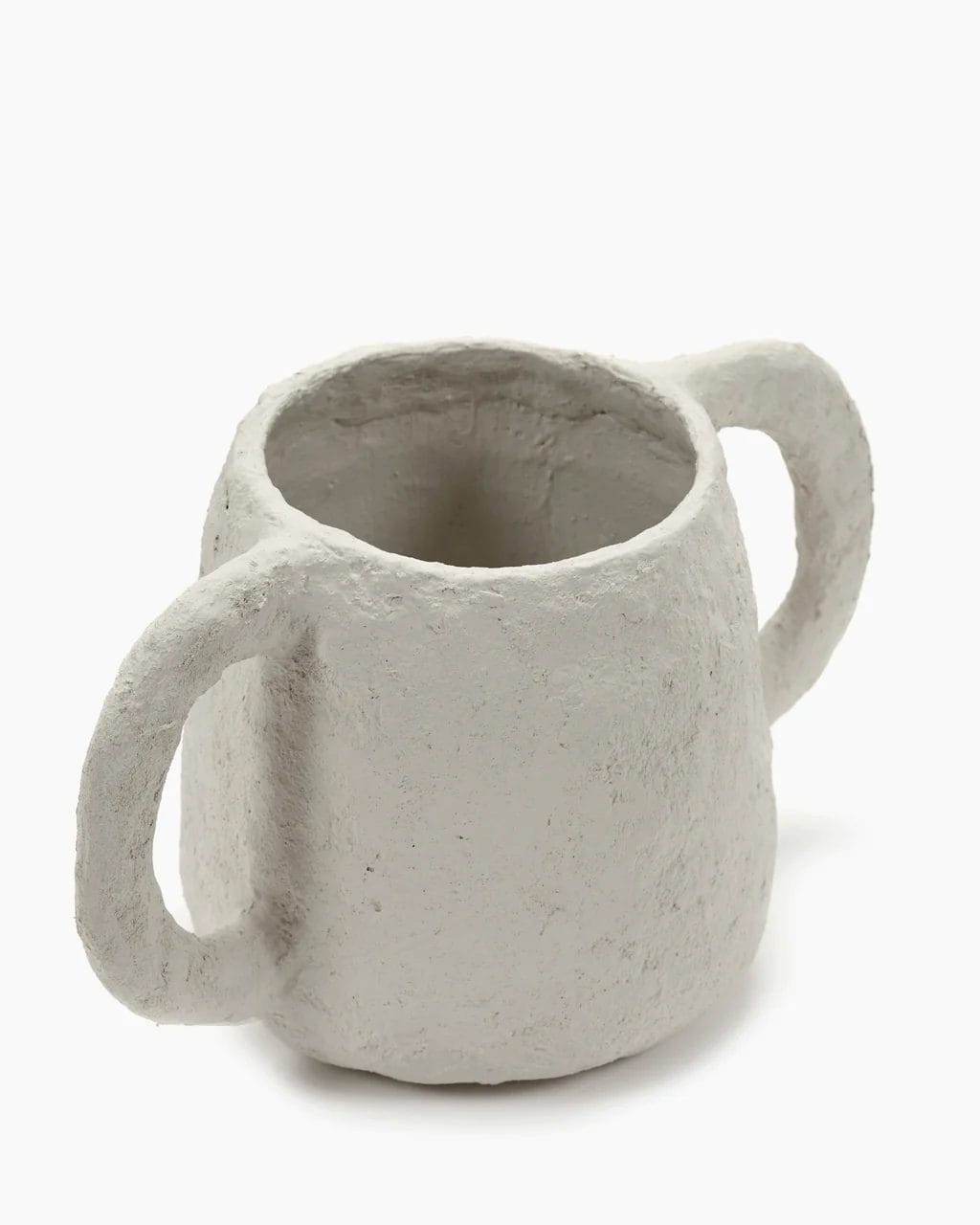 Pot S Earth, Beige, Paper Mache - Image 2