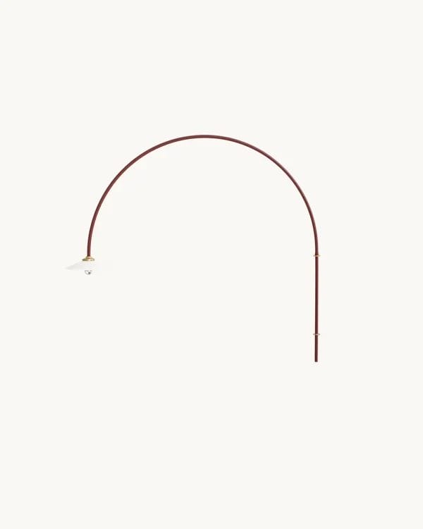 Hanging Lamp n°3, Red/Burgundy, Muller Van Severen, 135 x H137.5