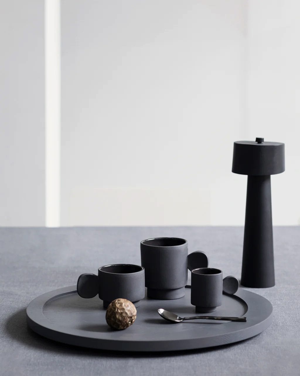 Mug Grey, Maarten Baas, L8 x W8.7 x H9.4 cm - Image 3