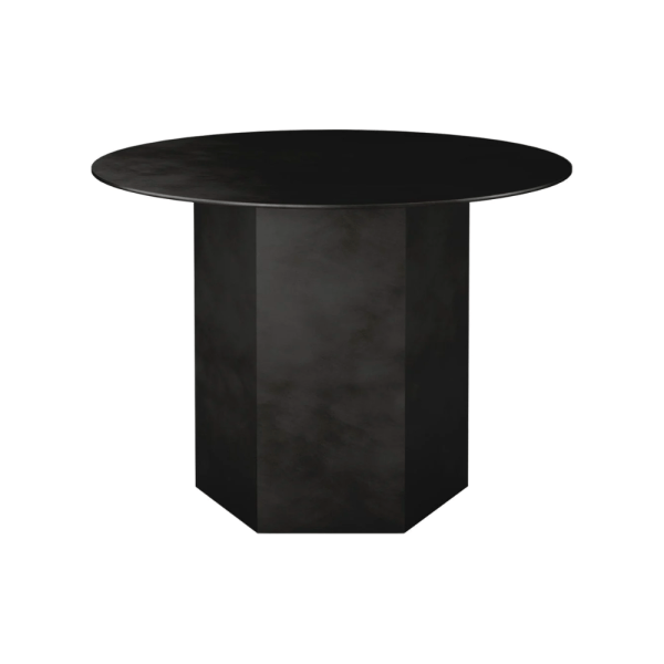 Epic Coffee Table- Midnight Black Steel, Ø60 cm