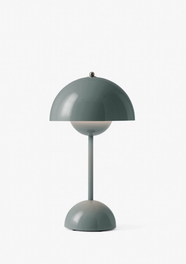 Flowerpot Portable Lamp VP9, Stone Blue - Image 2