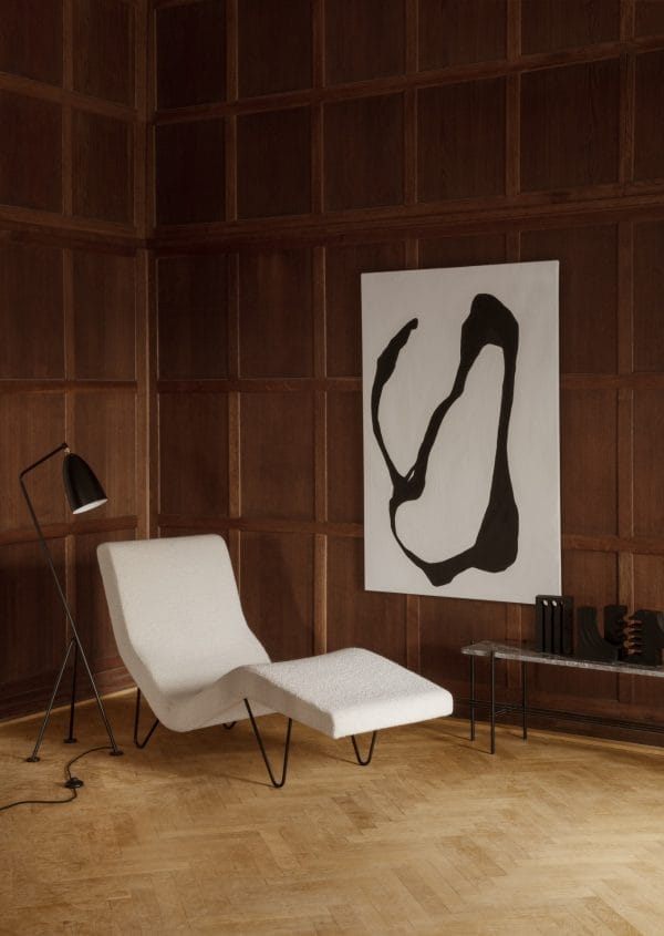 GMG Chaise Longue - Fully Upholstered,  JAB Chivasso, Black Matt - Image 3