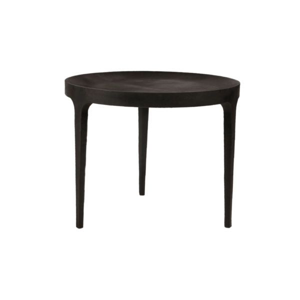 Ghost Coffee Table, Cast Iron, Black D40 cm H50 cm