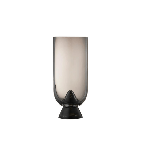 Glacies Vase, Black, Ø10.6 cm