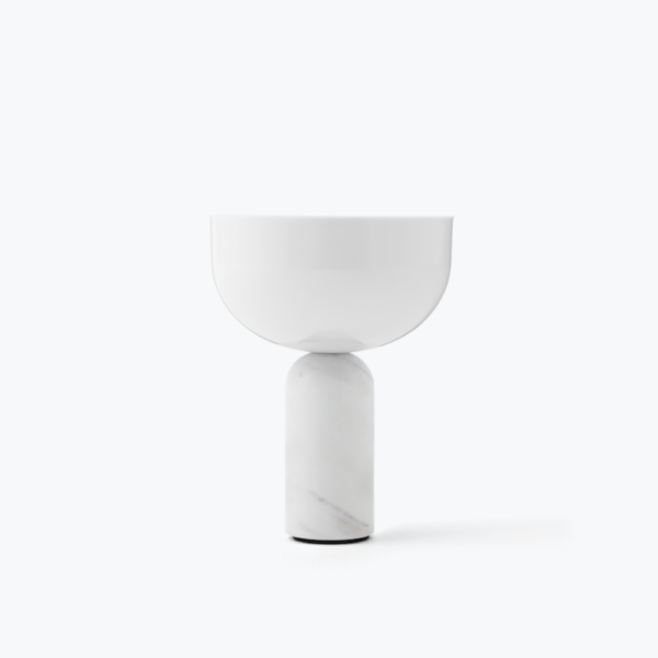 Kizu Portable, White Marble, Ø18 cm