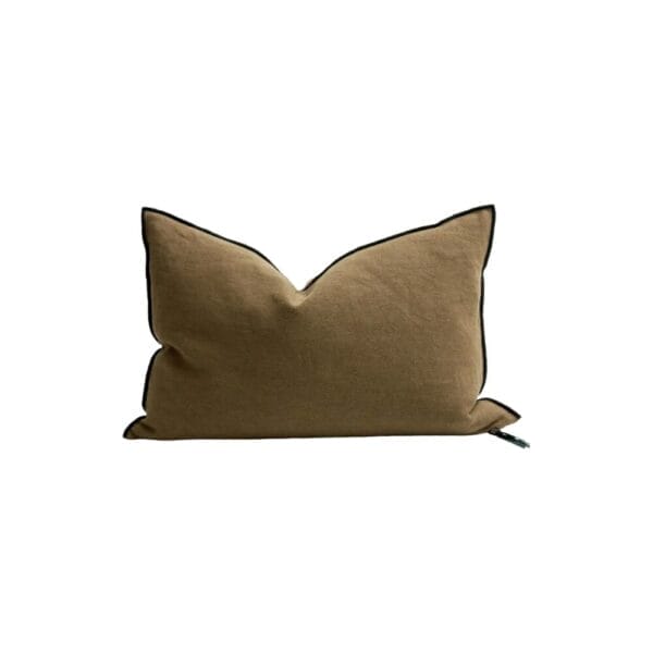 Toile Nomade Cushion, Bronze, 40 x 60 cm