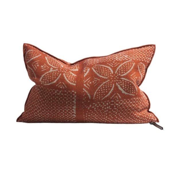 Lin Wabi-Sabi Cushion, Bogolan Savane, 40 x 60 cm