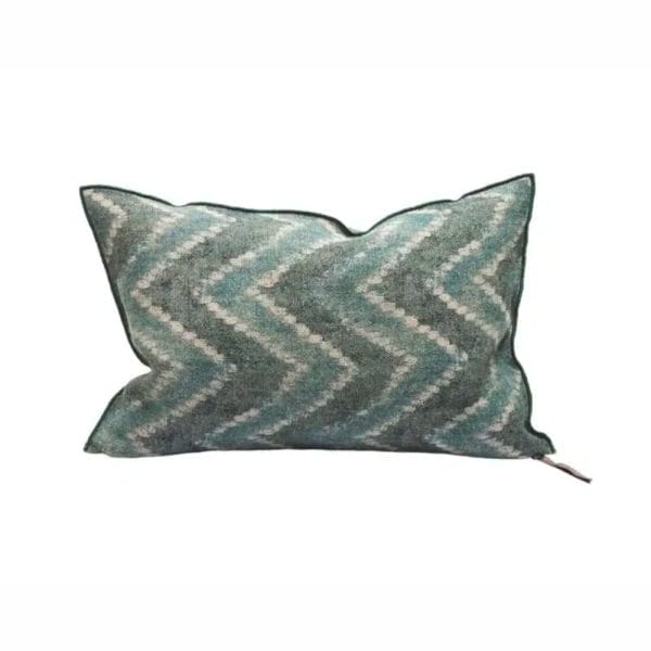 Lin Wabi-Sabi Cushion, Zanzibar Forest, 40 x 60 cm