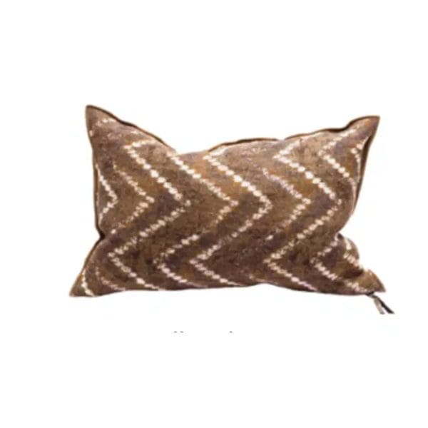 Lin Wabi-Sabi Cushion, Zanzibar Havane, 40 x 60 cm
