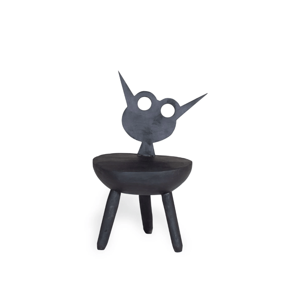 Little Monster, Flora Stool, Black