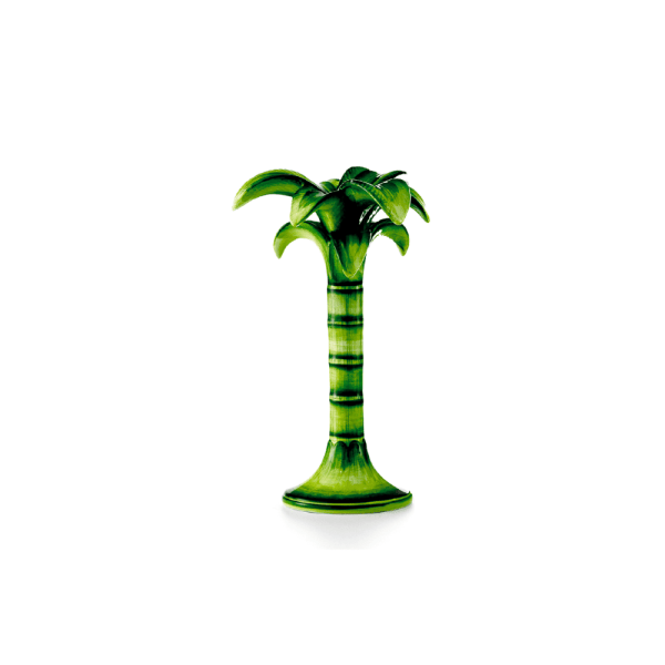 MAR Candlesticks, Ceramic, Green, H25 cm