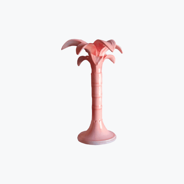 MARP Candlesticks, Ceramic, Pink, H25 cm