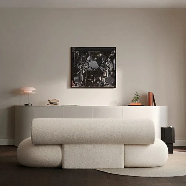 Hippo Sofa, Fully Upholstered Burnum, Col. 24 - Image 3