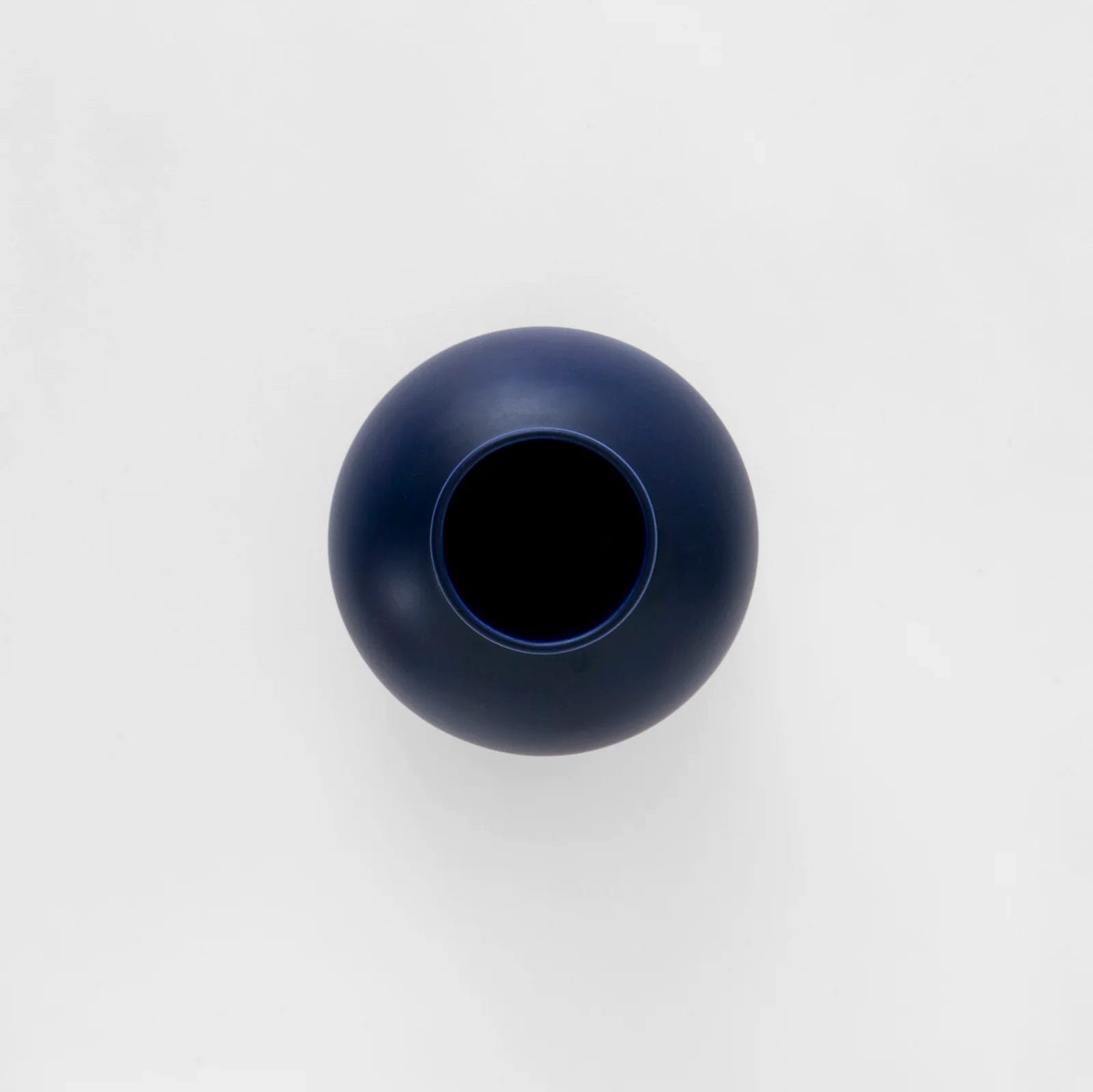Strøm Small Vase, Blue, 12 x 16 cm