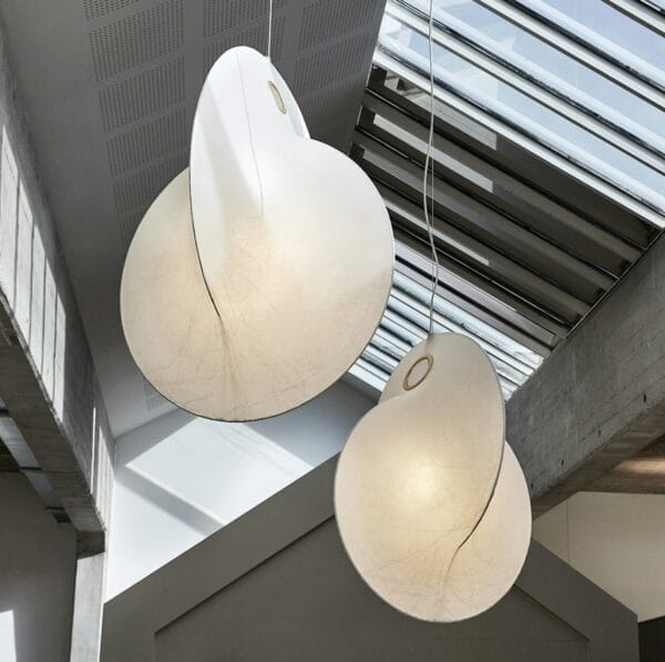 Overlap S2 Ceiling Lamp - White, Ø100 cm