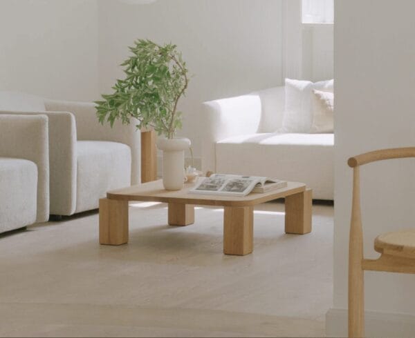 Atlas Coffee Table, Natural Oak