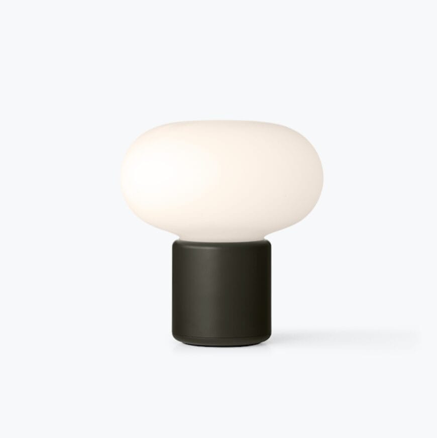 Karl-Johan Portable Table Lamp, Forest Green - Image 3