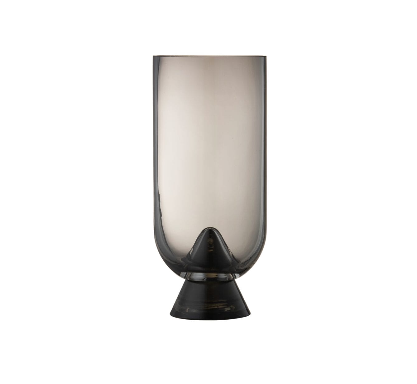 Glacies Vase, Black, Ø7.6 cm