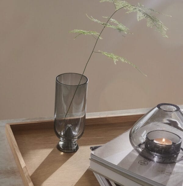 Glacies Vase, Black, Ø10.6 cm