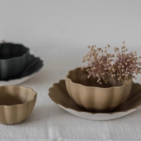 Syam Sharing Bowl M, Paon, 11 x 5 cm - Image 2