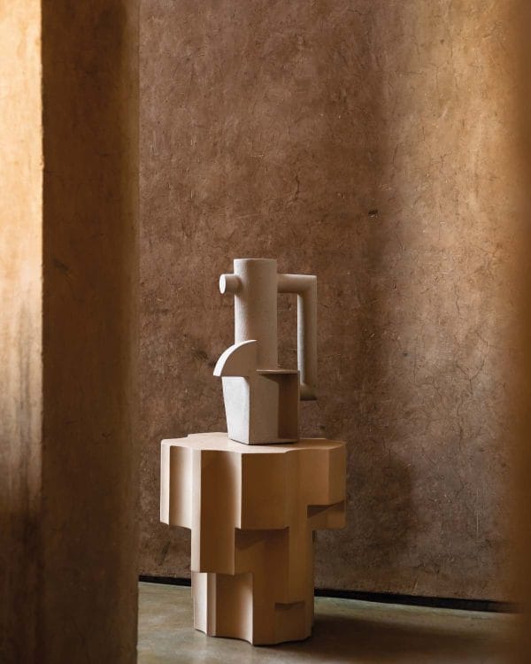 Altar Table, Green Cement - Image 2