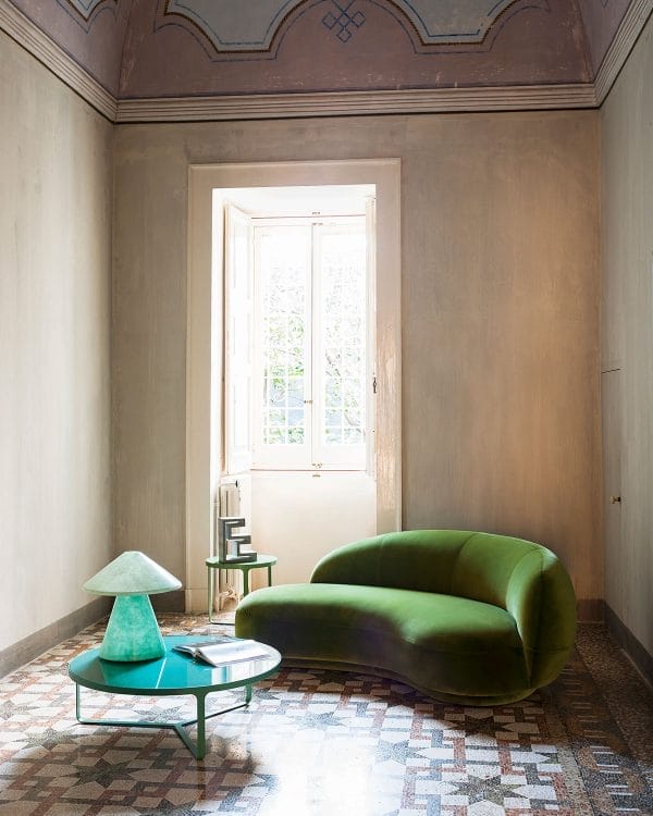 A.D.A Lamp, Light Green, Shiny Fiberglass - Image 2