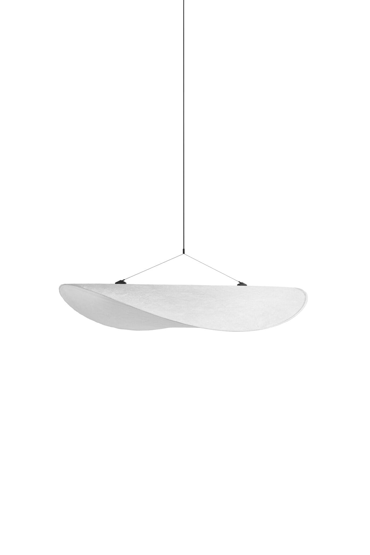 Tense Pendant Lamp, White Tyvek, Ø90 cm
