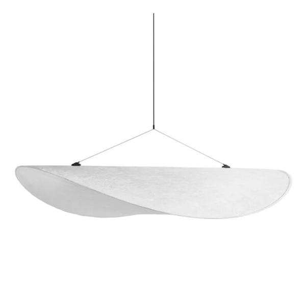 Tense Pendant Lamp, White Tyvek, Ø120 cm