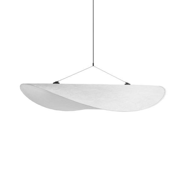 Tense Pendant Lamp, White Tyvek, Ø70 cm - Image 2