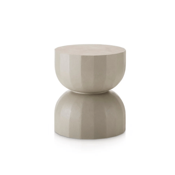 Teo Coffee Table, Cement, Ø40 cm