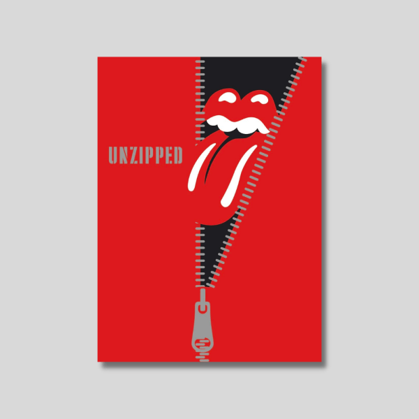The Rolling Stones: Unzipped - Book