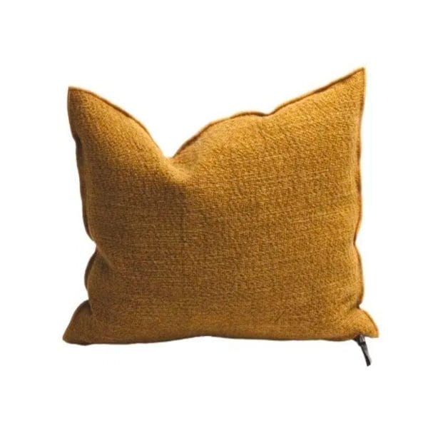 Toile Nomade Cushion, Ocre, 65 x 65 cm