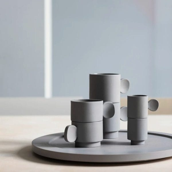 Tray M Light Grey, Maarten Baas, Ø30.5cm - Image 2