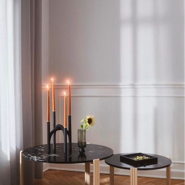Unity Wooden Tray, Black, 24.1 x 24.1 cm - Image 2