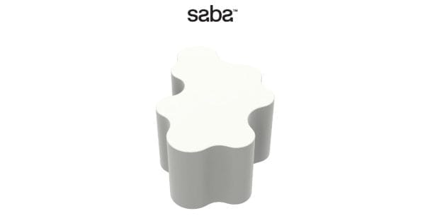 Teatro Magico Coffee Table, White, H30 cm