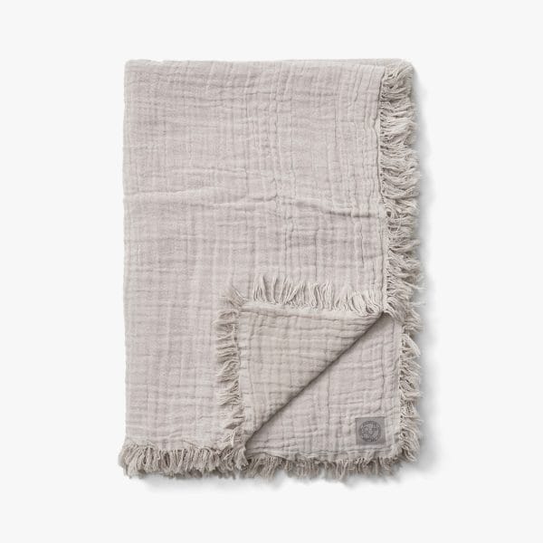 Collect Throw SC32, Cloud & Milk, Cotton, 100% Organic