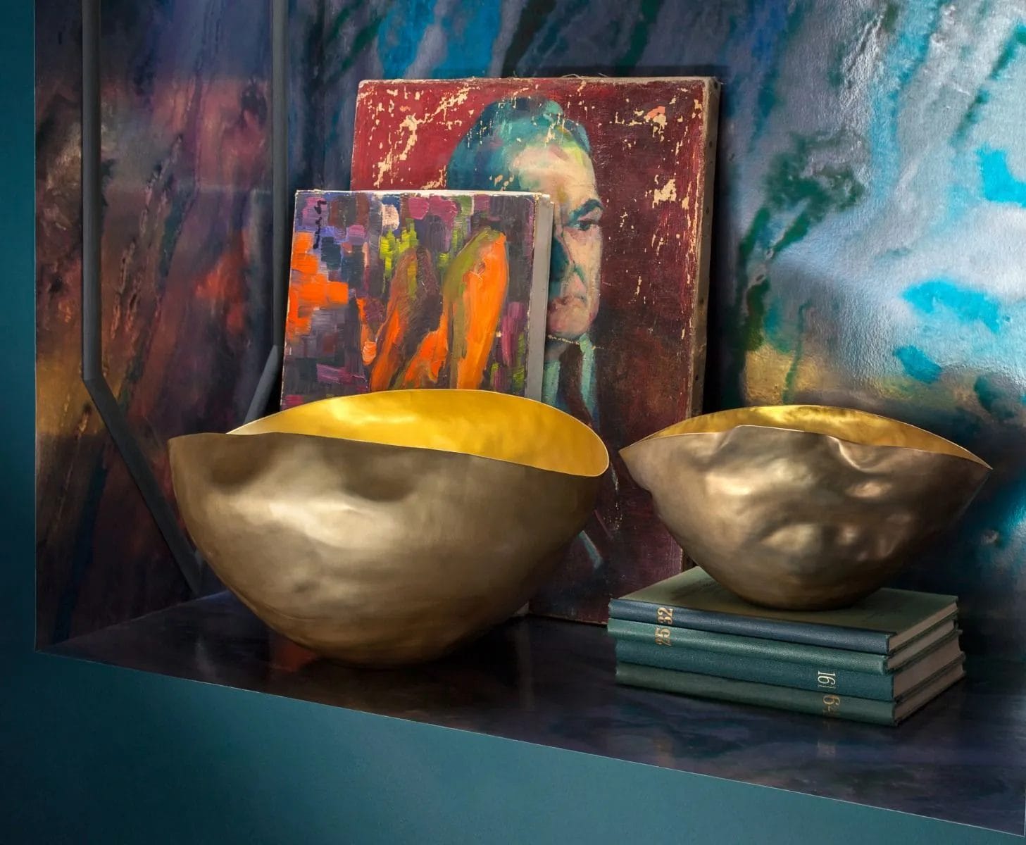 Bash Vessel Large, Brass