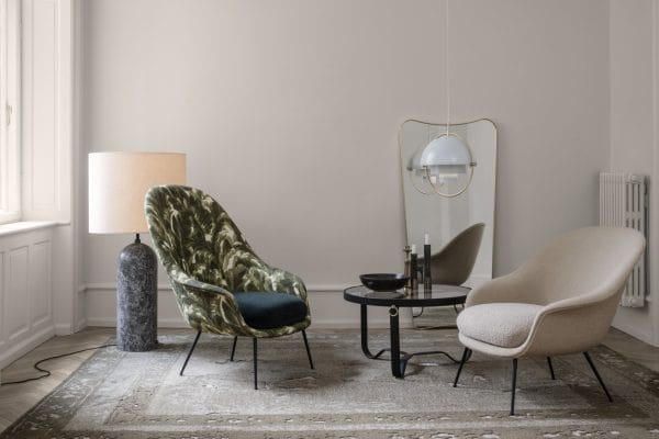 Gravity Floor Lamp XL Low, Grey Marble - Image 2