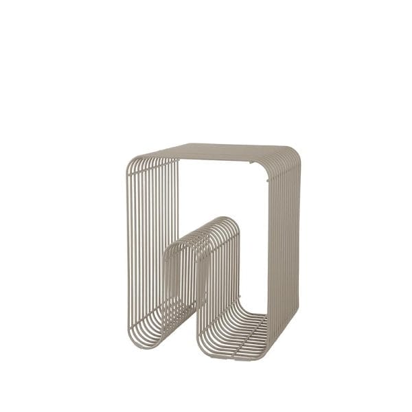 Curva Stool, Taupe