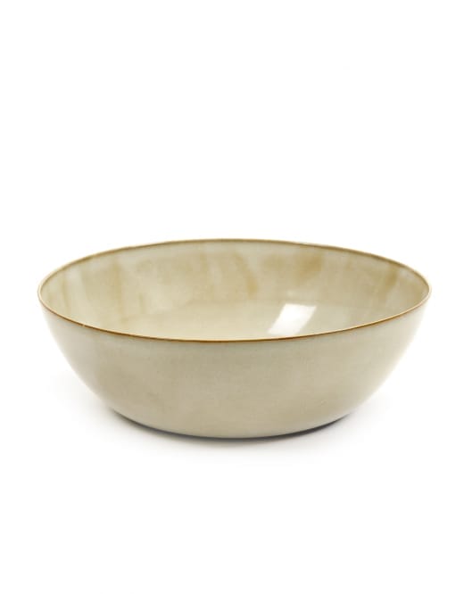 Salad Bowl, Misty Grey, Stoneware