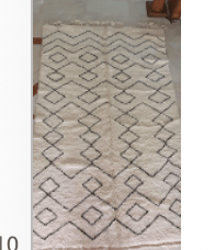 Tapis Rug, Redone 0, White, 205x340cm