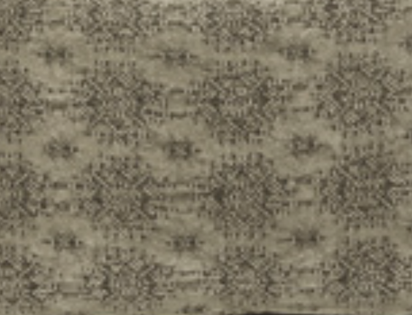 Jacquard Stone Washed Cushion, Kilim Kaki, 65 x 65 cm