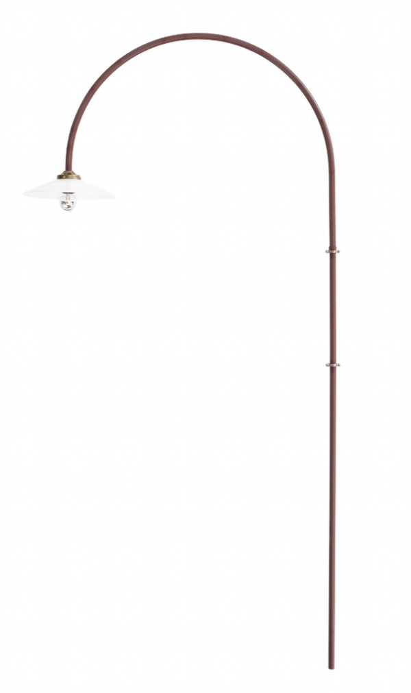 Hanging Lamp n°2, Menie Red, Muller van severen 88x 180h cm