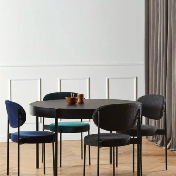 Series 430 Dining Chair, Black Frame, Model No: 910701, Group. 3, Vidar 972, H82/Seat H47 cm - Image 2