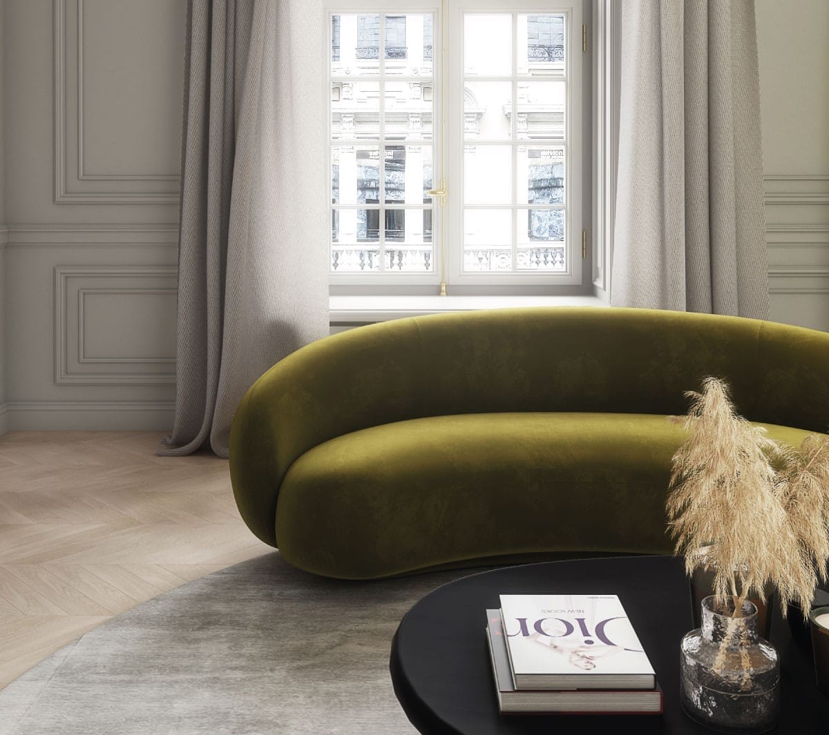 Julep Sofa, Cat. V, Art. Mirabilis, Col. 13, L180 - Image 3