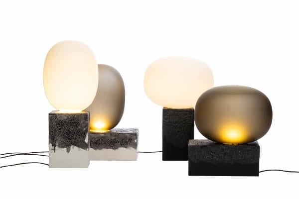 Magma Two Low Light, White Acetate Glass - Image 2