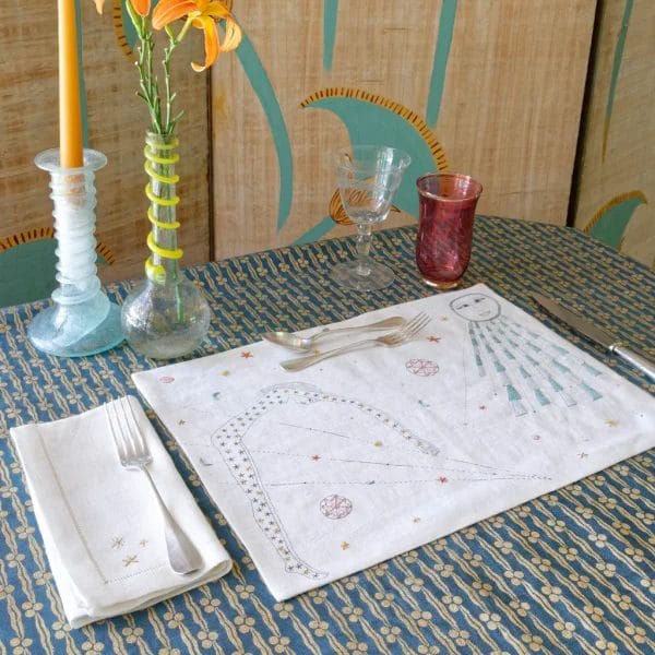 Stellar Placemat, Metallic, 45 x 32 cm - Image 2