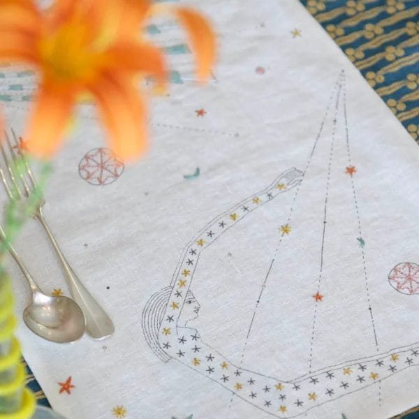 Stellar Placemat, Metallic, 45 x 32 cm - Image 3