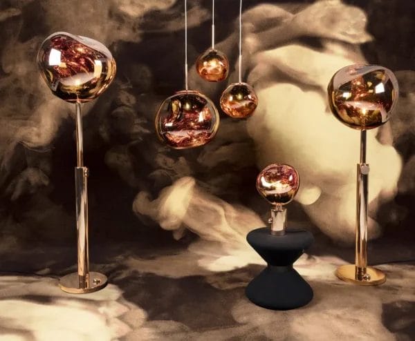 Melt Table Light, Polished Copper - Image 2