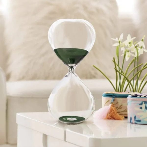 Sandglass Ball M, Green, Ø14 cm - Image 3
